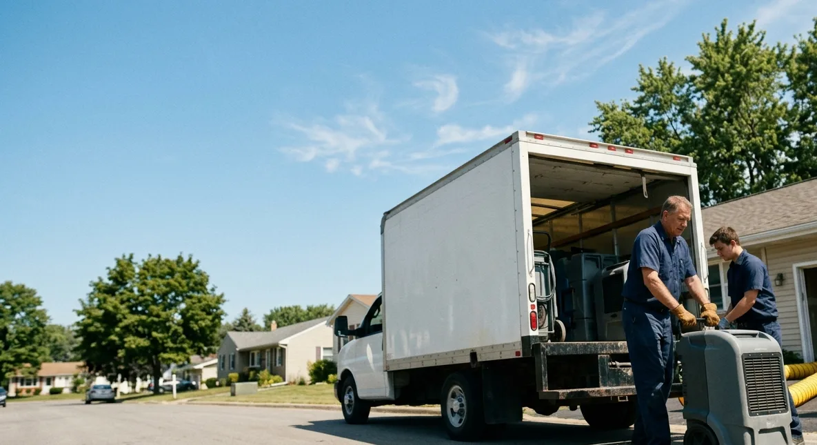 Water Damage Cleanup in Blissfield, MI near me